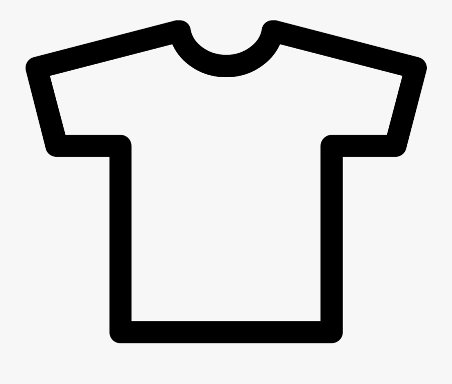 Black Shirt Outline Png, Transparent Clipart