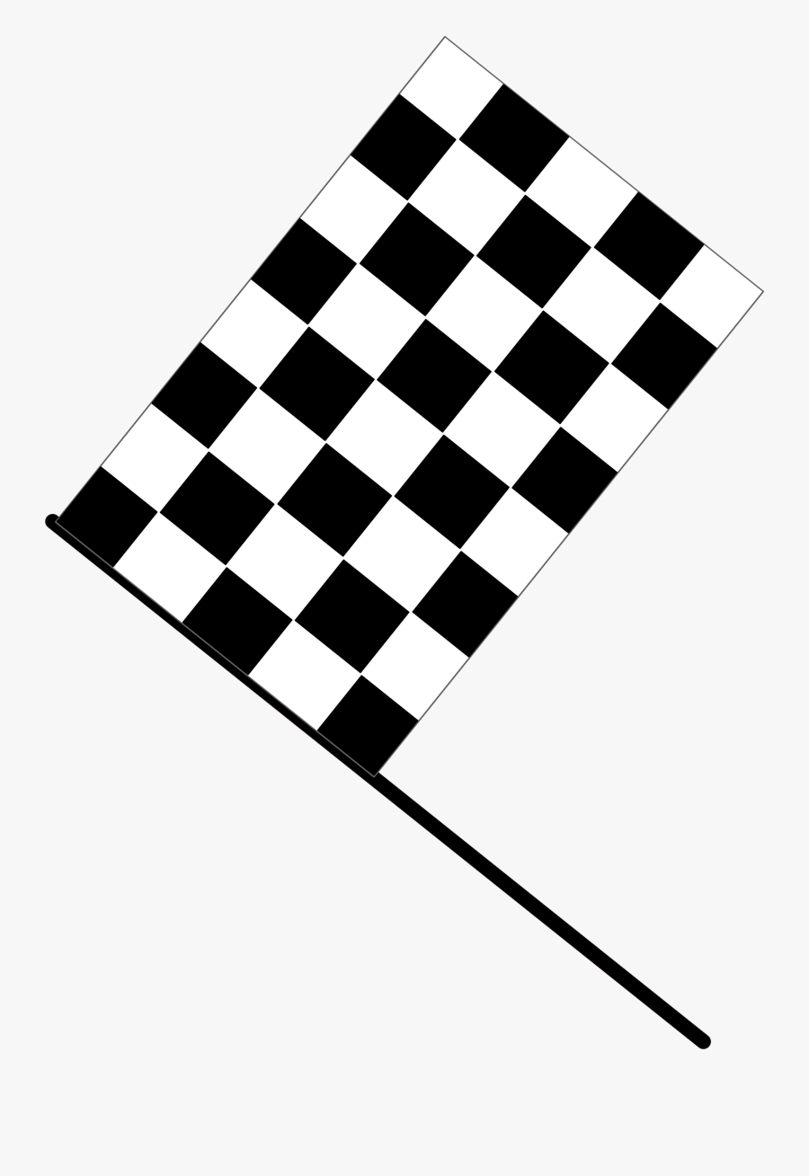 Checkered Flag - Vector Checkered Flag Png, Transparent Clipart