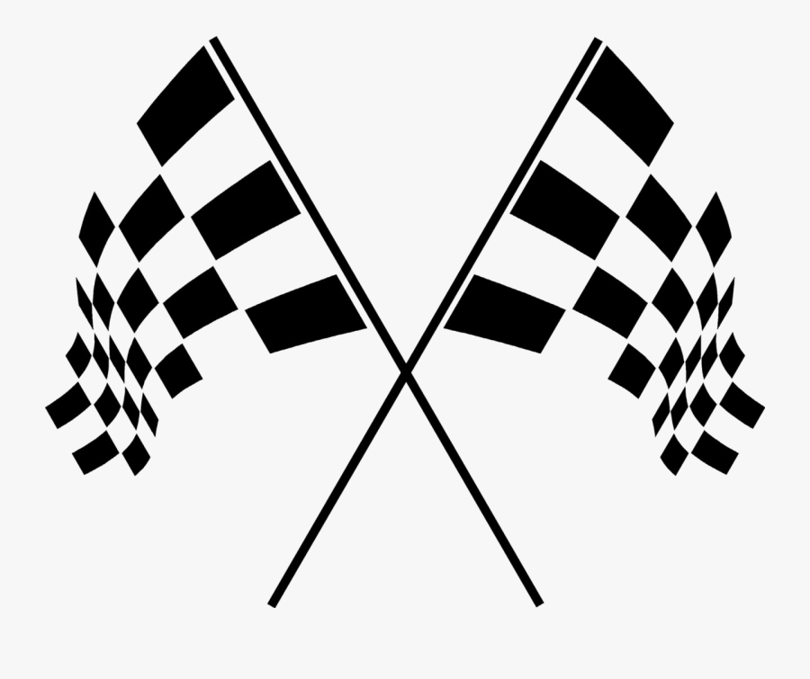 Racing Flags Png - Motor Racing Checkered Flag, Transparent Clipart