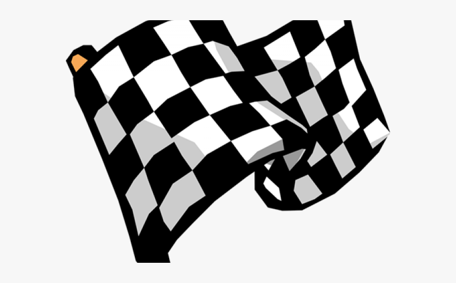 Formula 1 Finish Flag, Transparent Clipart