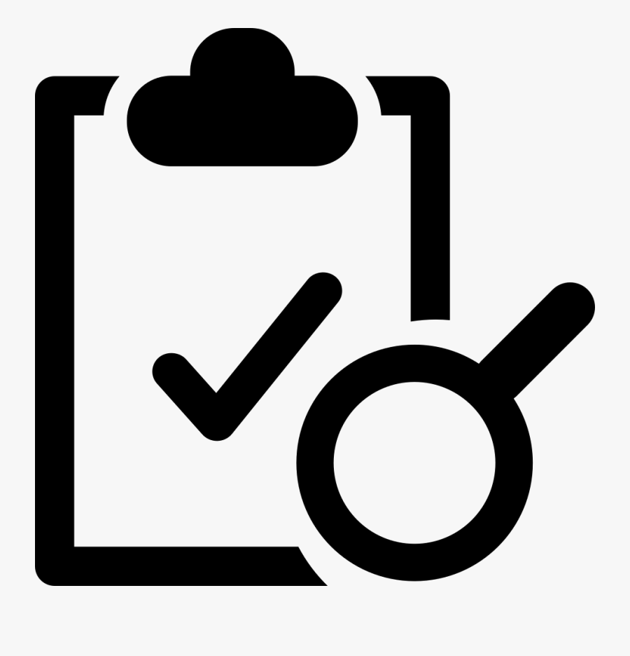 Transparent Checklist Clipart Free - Task Icon Black And White, Transparent Clipart