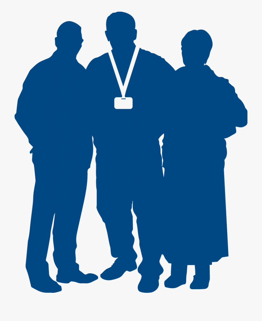 Three Volunteers - 5 Men Standing Png, Transparent Clipart