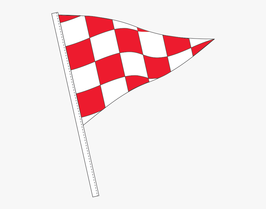 Pennant Clipart Checkered Flag - Flag, Transparent Clipart