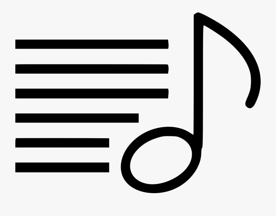 Png White Music Note, Transparent Clipart