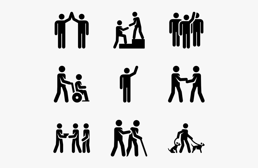 Volunteer - Volunteer Pictogram, Transparent Clipart