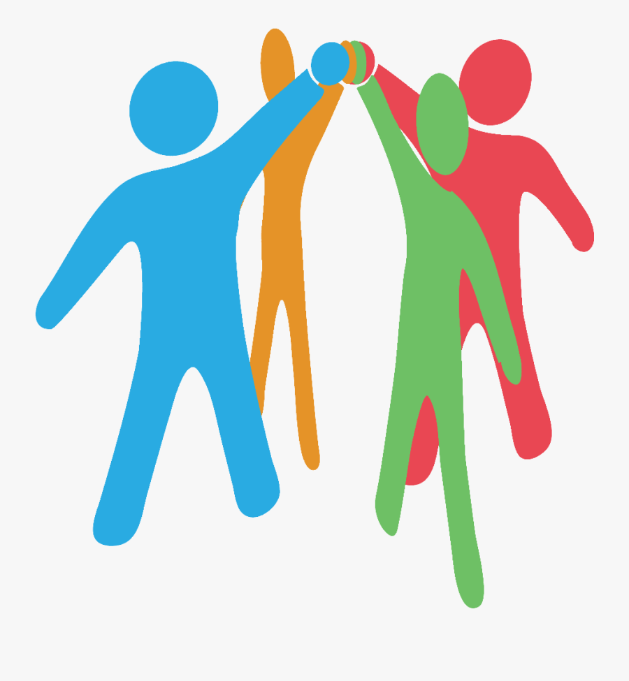 Volunteer Clipart Collaboration - Join Hands Together, Transparent Clipart