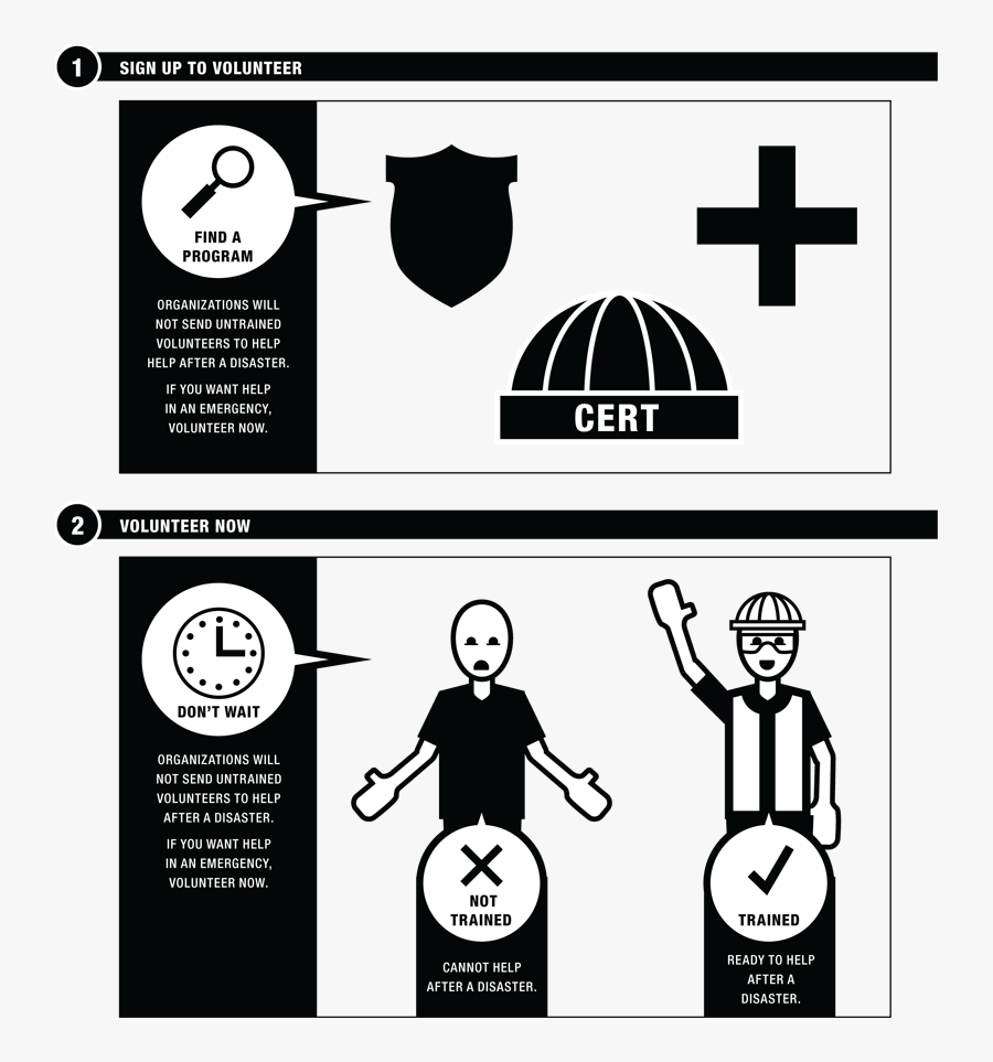 Become A Volunteer In Your Community, Transparent Clipart