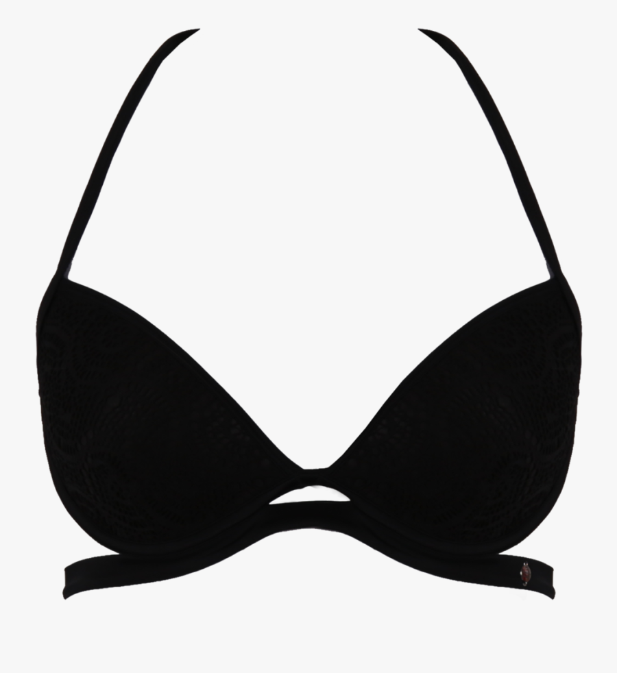 Sissy Boy Crochet Double Strap Bikini Top - Bikini Top Clip Art Transparent, Transparent Clipart