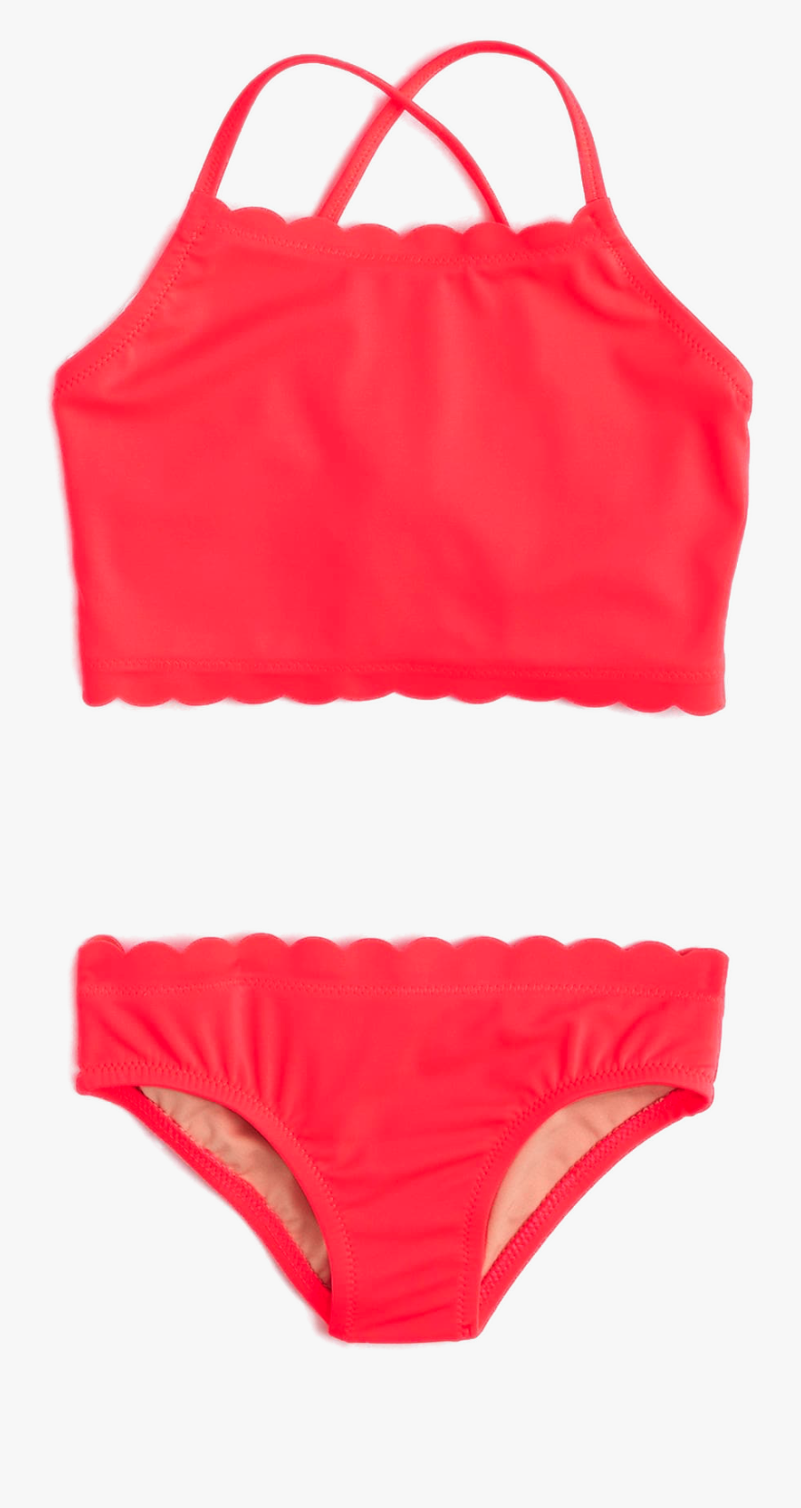 Clip Art Little Girls Swimsuit - Swimsuit Bottom , Free Transparent ...
