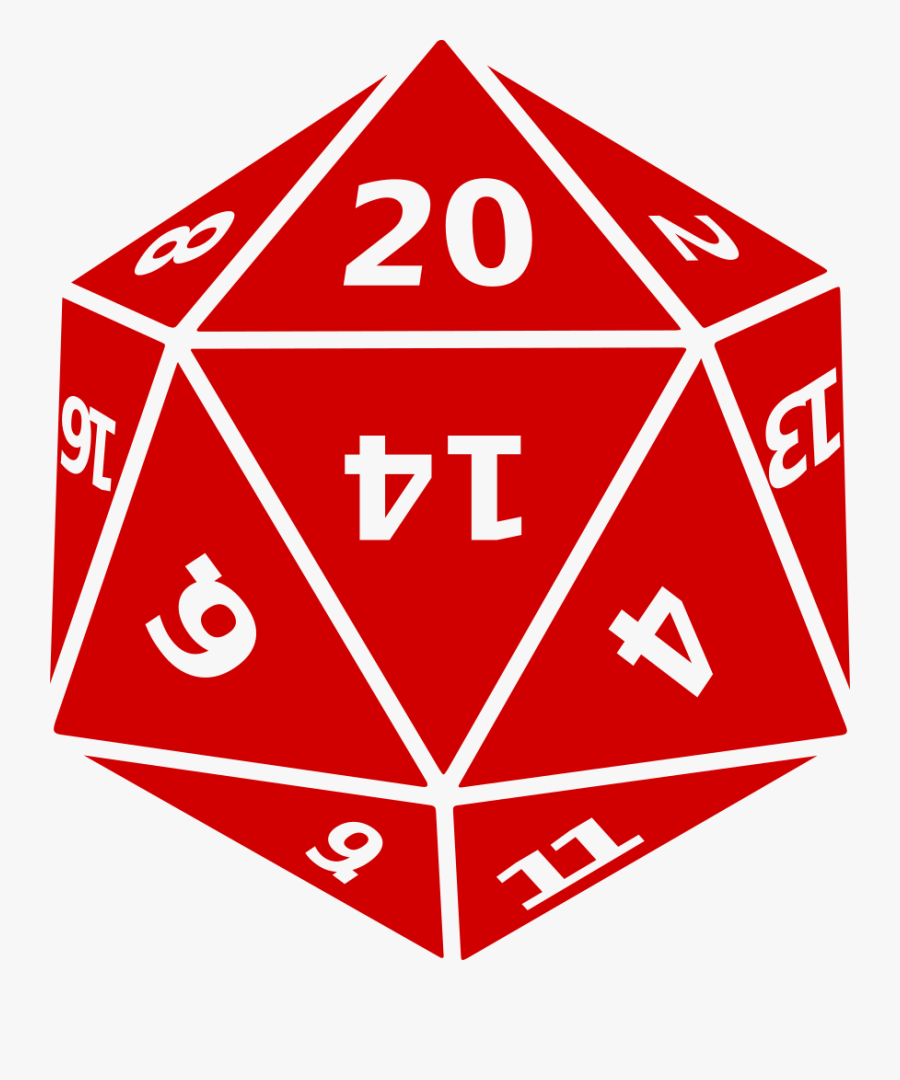20 Sided Dice Png, Transparent Clipart