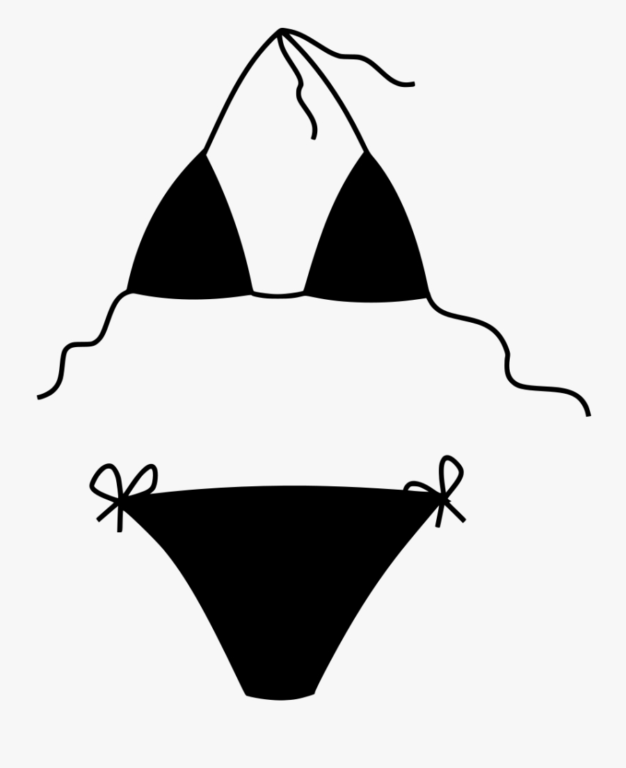 Bikini Clipart Png Transparent Png , Png Download - Biquinis Desenho Png , ...