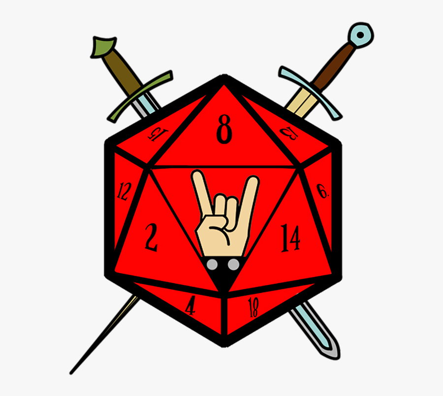 D20 Clipart Critical Success - Dungeons & Dragons, Transparent Clipart