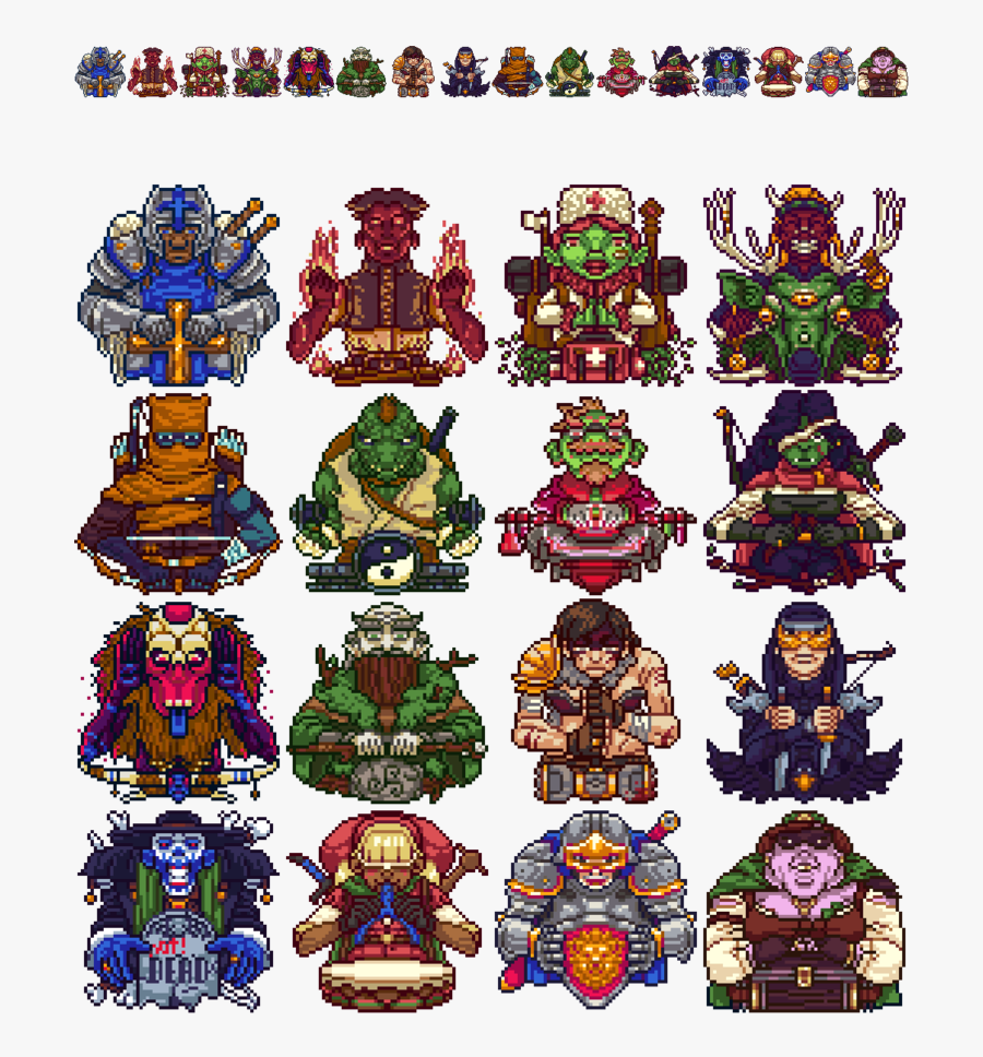 D20 Clipart Dnd Dice - 9 Rpg Classes, Transparent Clipart