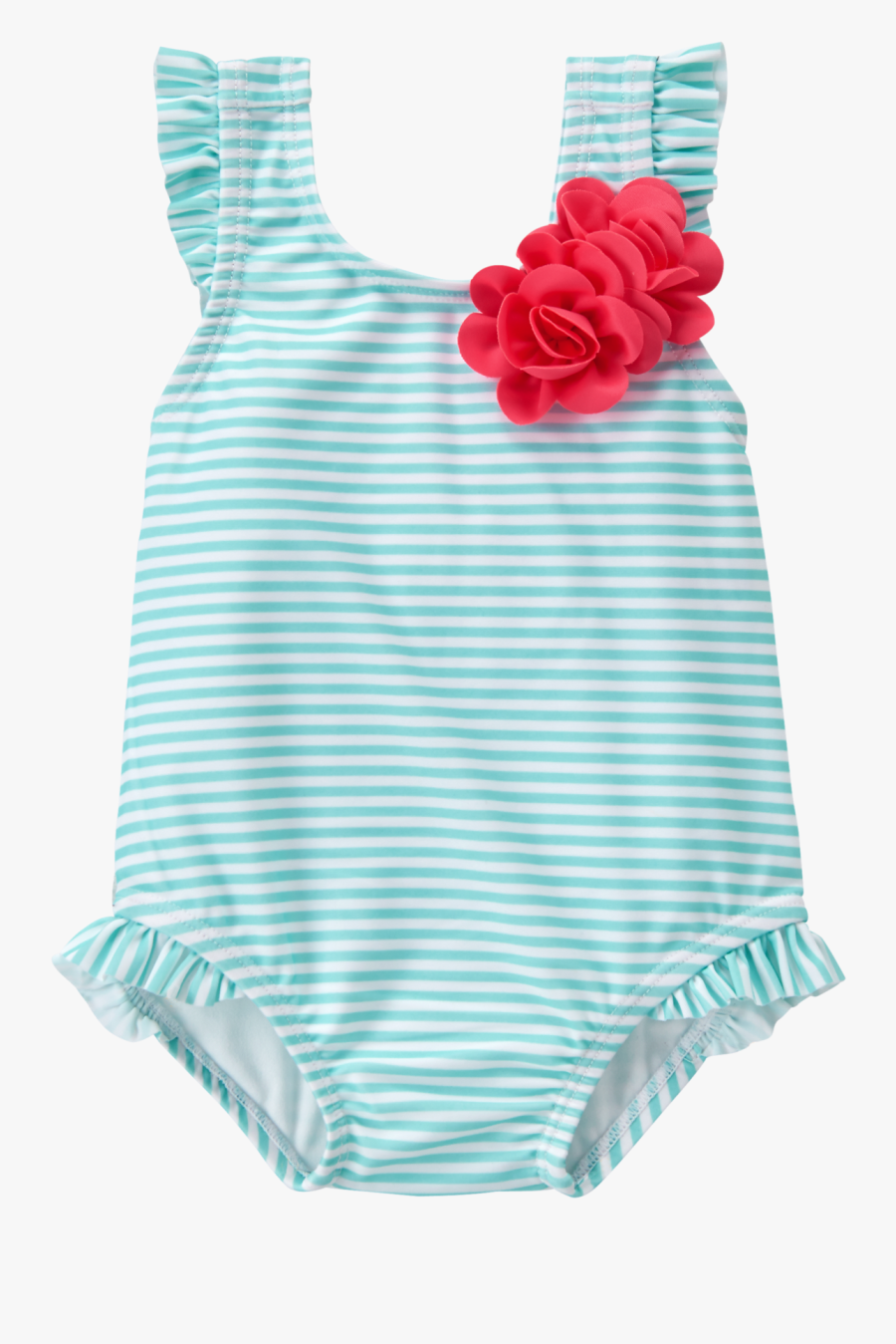 Clip Art Little Girls Swimsuit - Swimsuit Bottom, Transparent Clipart