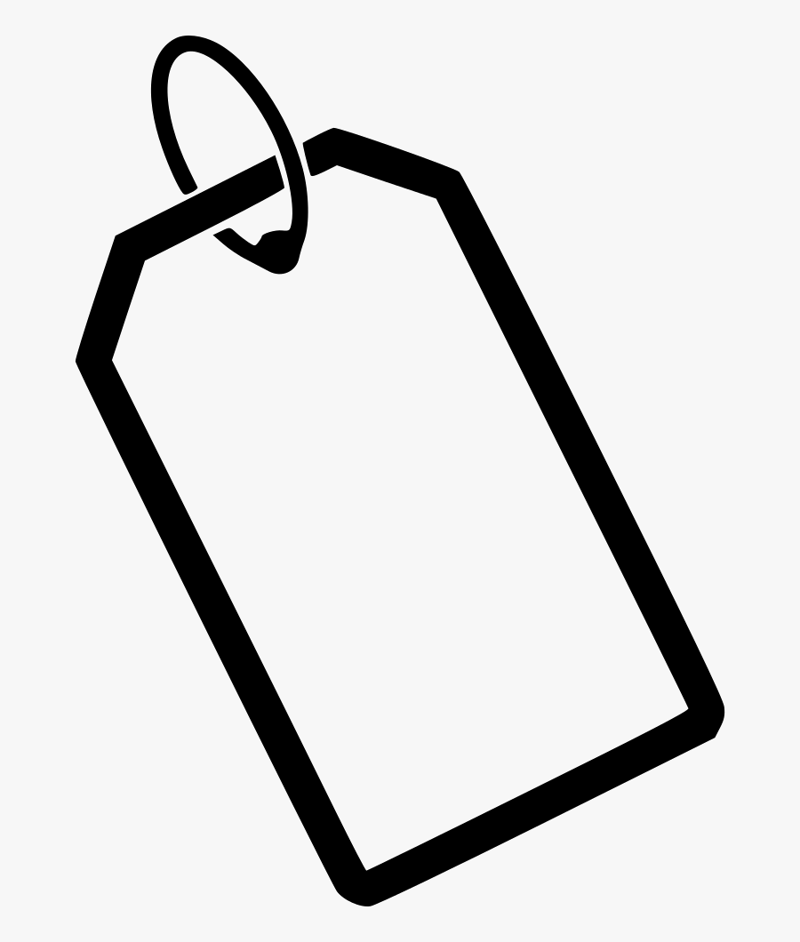 Thumb Image - Drawing Of A Tag, Transparent Clipart