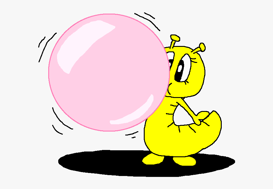 Issa Blowing Pink Bubble - Person Blowing Bubble Gum Clipart Png, Transparent Clipart