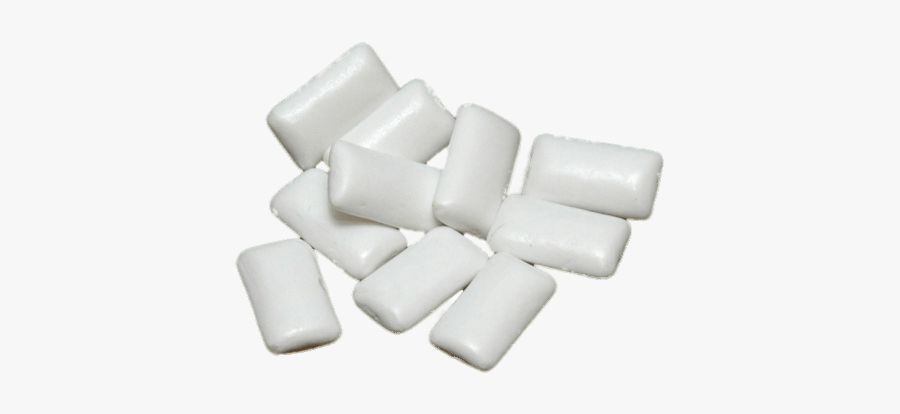 White Chewing Gum - Methyl Salicylate Chewing Gum, Transparent Clipart