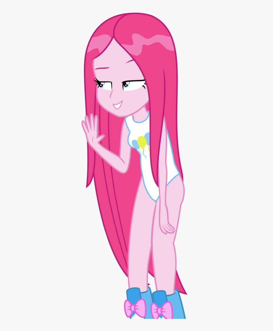 Transparent Girl Swimsuit Clipart - Twilight Sparkle Pinkie Pie Fluttershy My Little Pony, Transparent Clipart