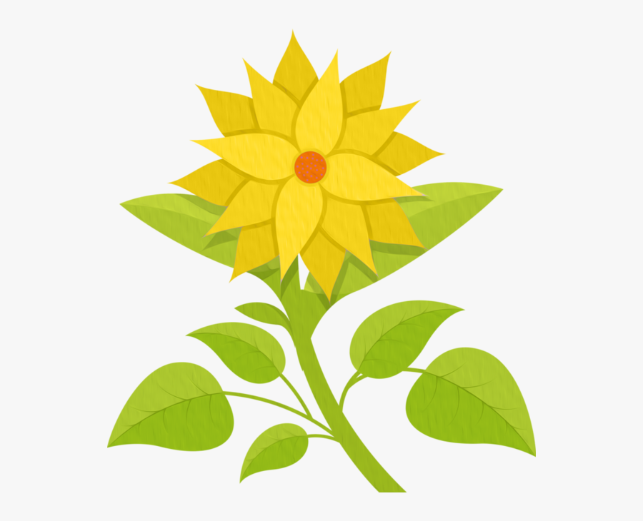 Fleurs Flores Flowers Bloemen - Ornamental Flowers Drawing, Transparent Clipart