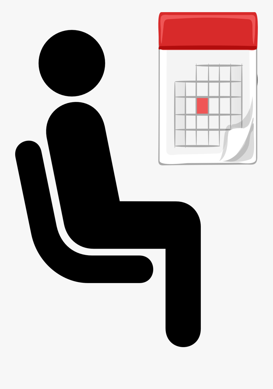 Calendar - Waiting Area Clip Art, Transparent Clipart