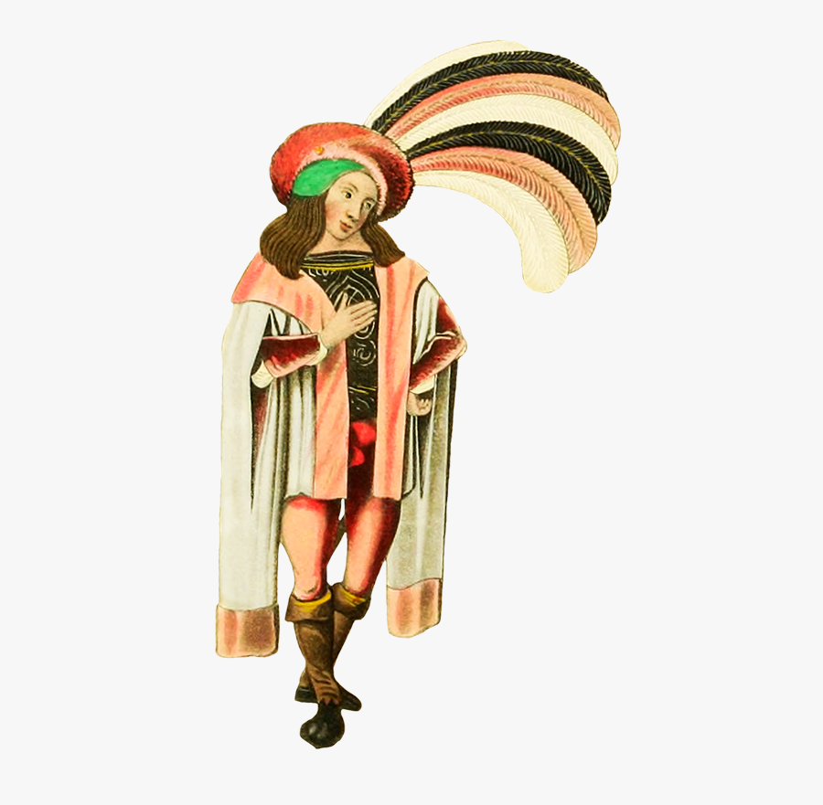 Kind Clipart Man - 14th Century Person Png, Transparent Clipart