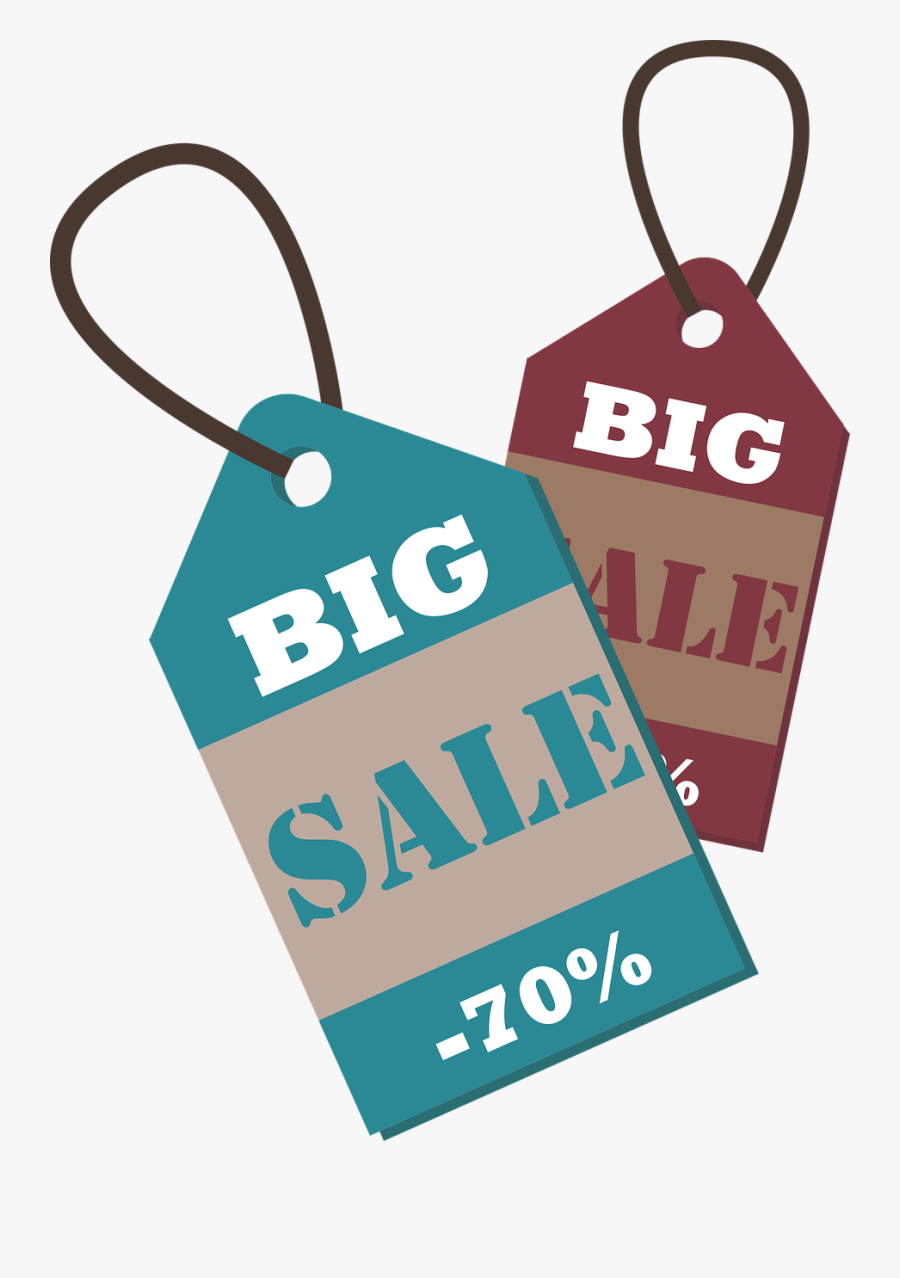 Tag Icon Free Vector - Flowchart To Calculate Discount, Transparent Clipart