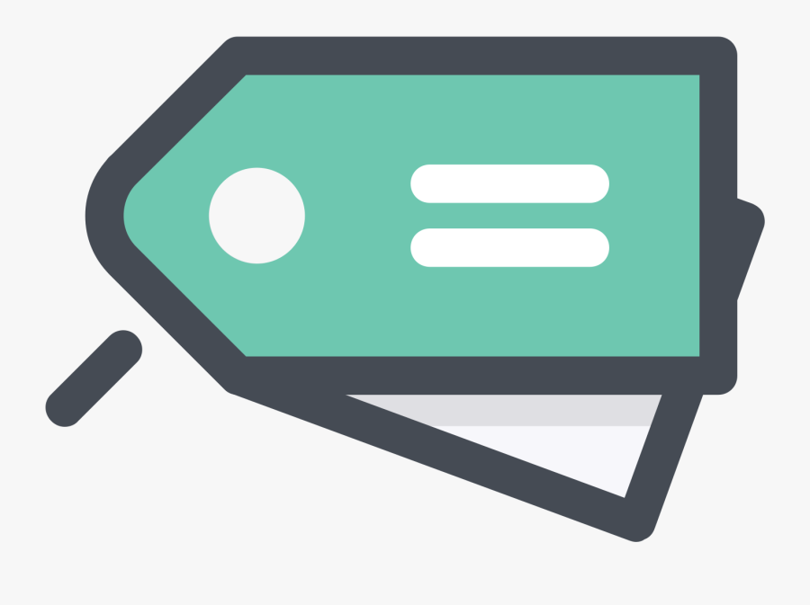 Price Tag Icon - Sign, Transparent Clipart