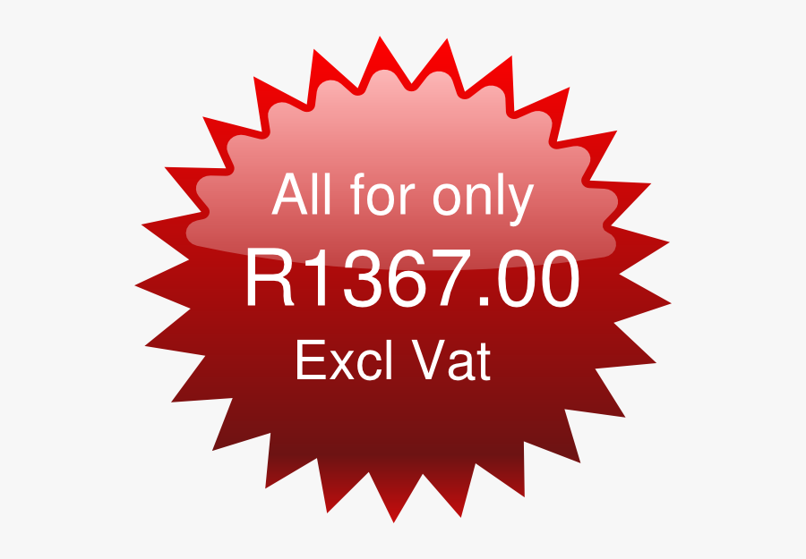 Price Star Png, Transparent Clipart