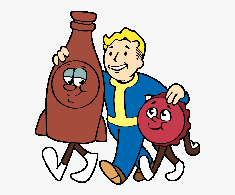 Stay Safe Thanksgiving Travel Clipart - Fallout Cappy And Bottle, Transparent Clipart