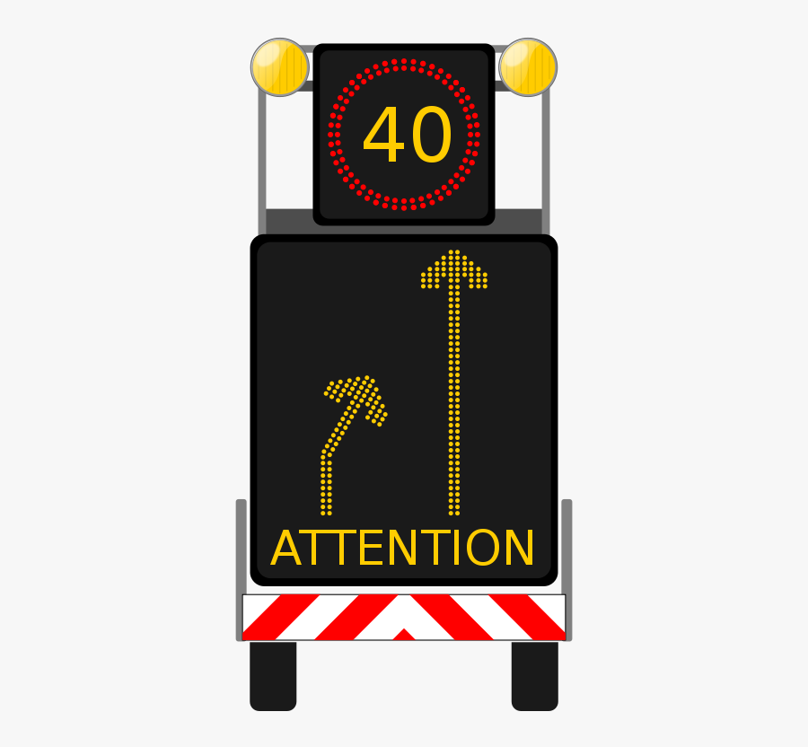 Roadworks Clip Art - Illustration, Transparent Clipart