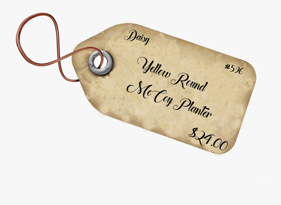 Make Sure All Of Your Items Have Price Tags - Antique Tag, Transparent Clipart