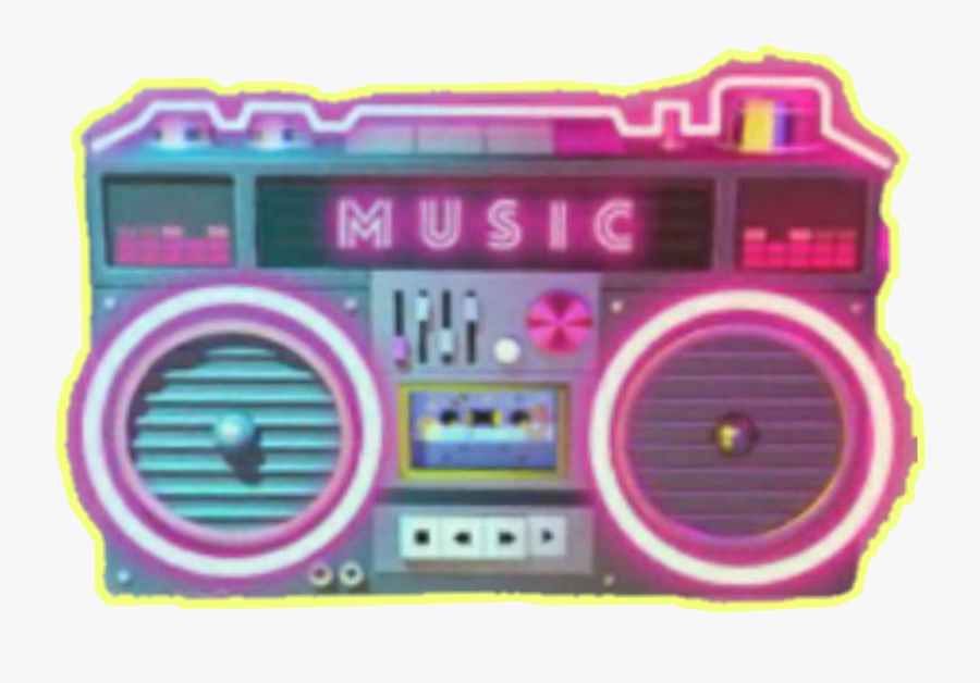 90s Boombox Transparent, Transparent Clipart