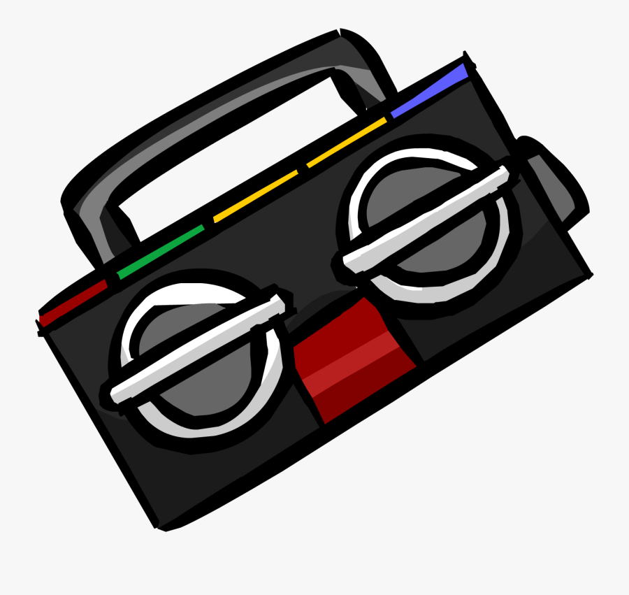 Boombox Clipart Beatbox - Club Penguin Boombox, Transparent Clipart