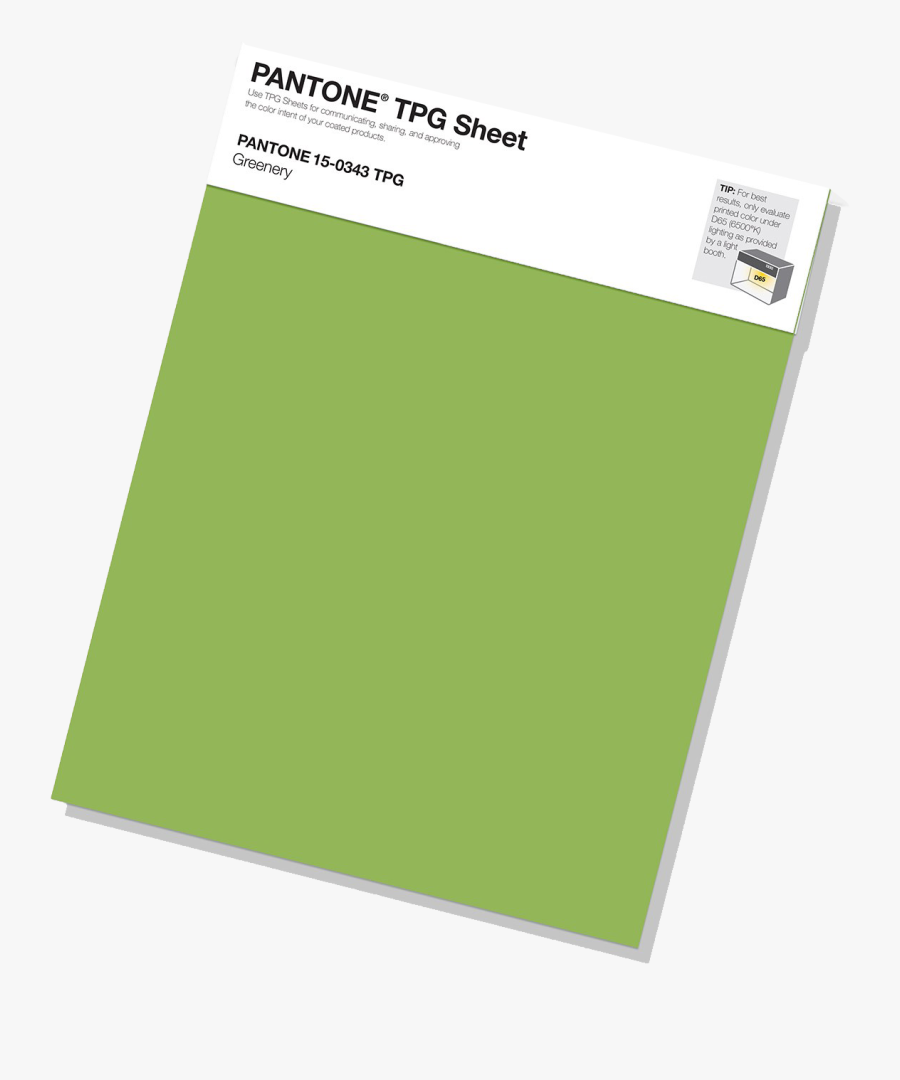 Paper Sheet Png Clipart - Pantone Tpg Sheet, Transparent Clipart