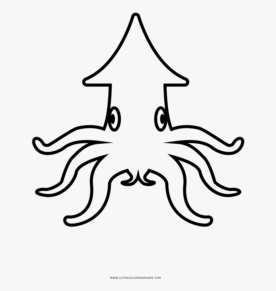 Transparent Giant Squid Clipart - Octopus, Transparent Clipart