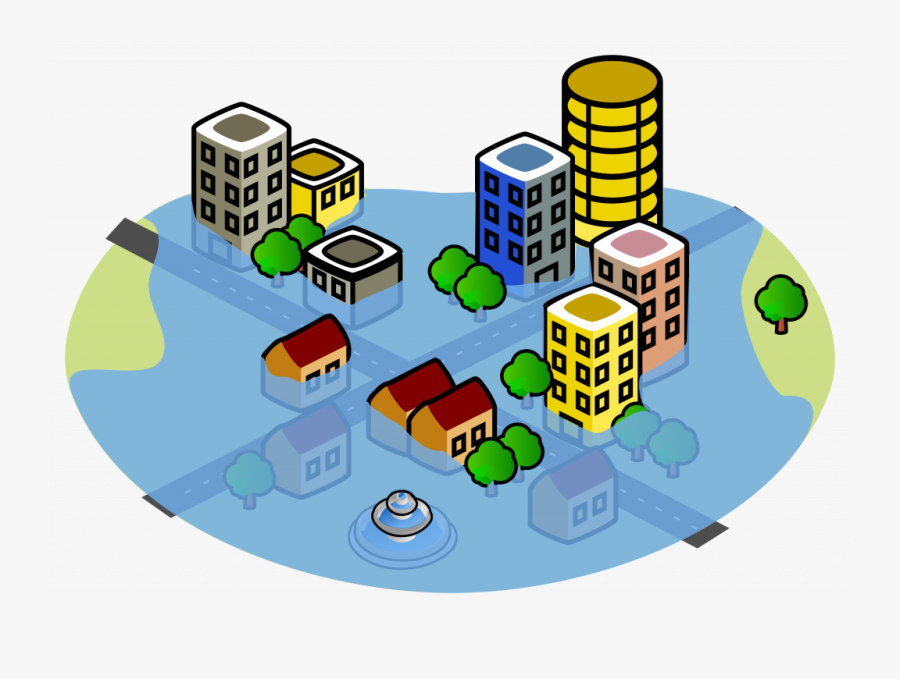 Office Building Clip Art, Transparent Clipart