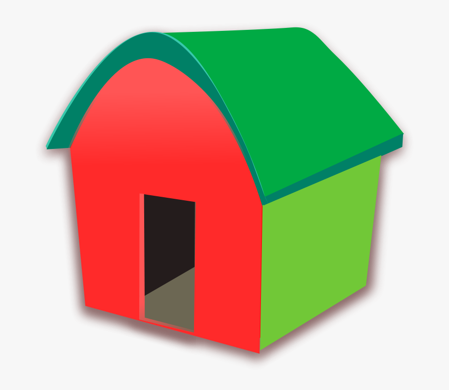 Realestate - Red And Green House Clipart, Transparent Clipart