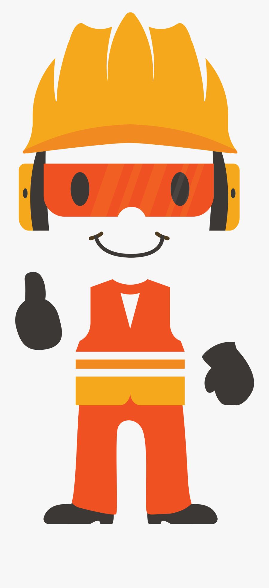 Doing Clipart Job Wel - Cartoon, Transparent Clipart