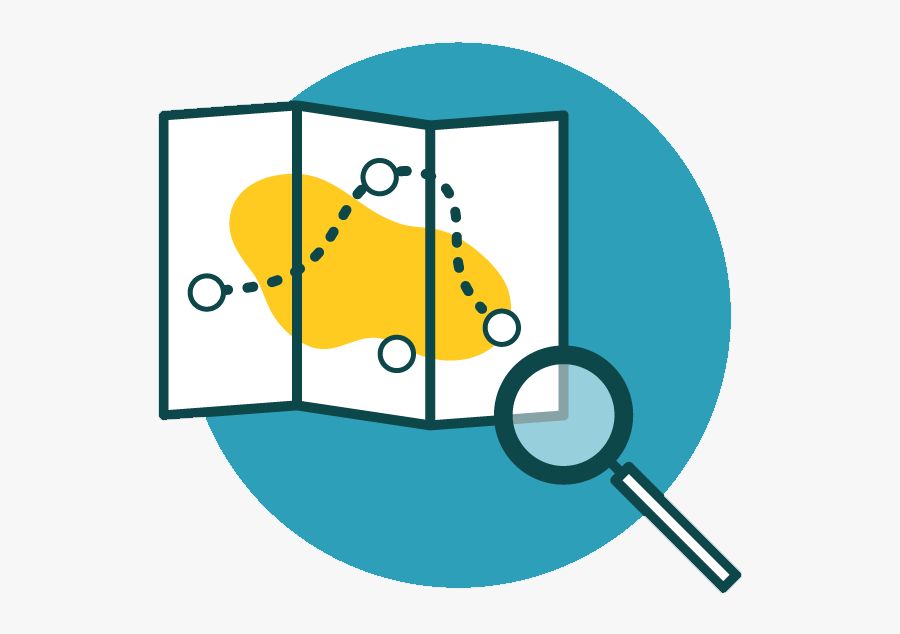 Map Search Icon Urban - Map Search Icon, Transparent Clipart