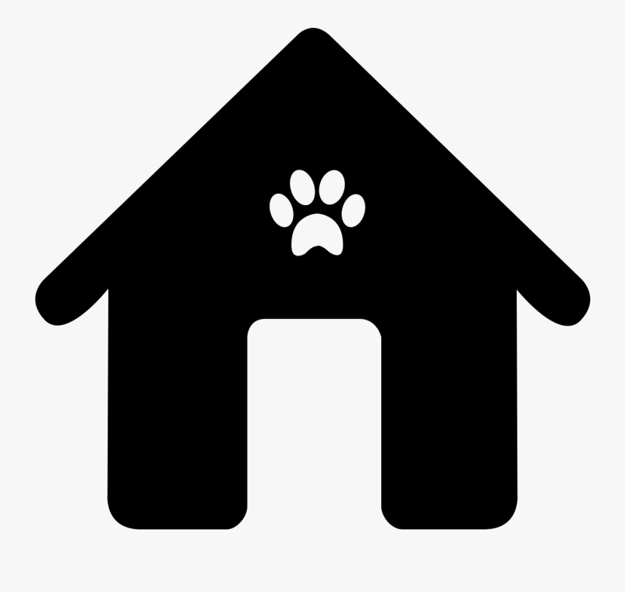 Clip Art Doghouse Clipart Black And White - Dog House Vector Png, Transparent Clipart