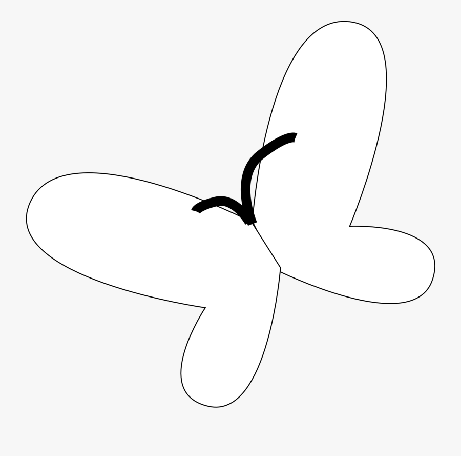 Butterfly - Net - Illustration - Butterfly White Vector, Transparent Clipart