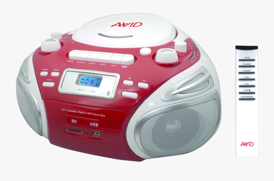 Boombox, Transparent Clipart