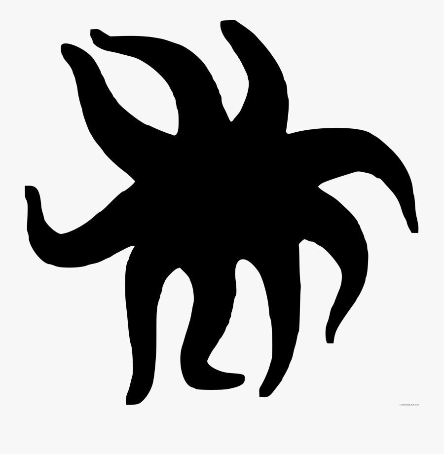 Sea Star Clipart - Illustration, Transparent Clipart