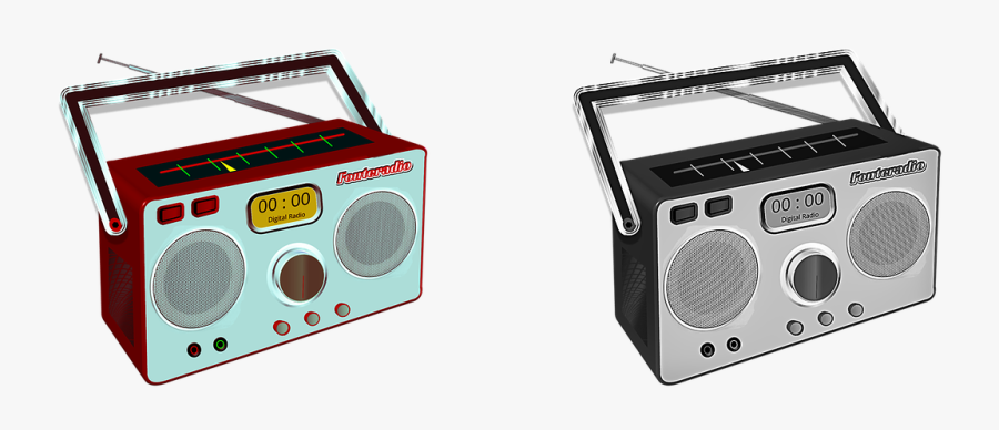 Boombox - Subwoofer, Transparent Clipart