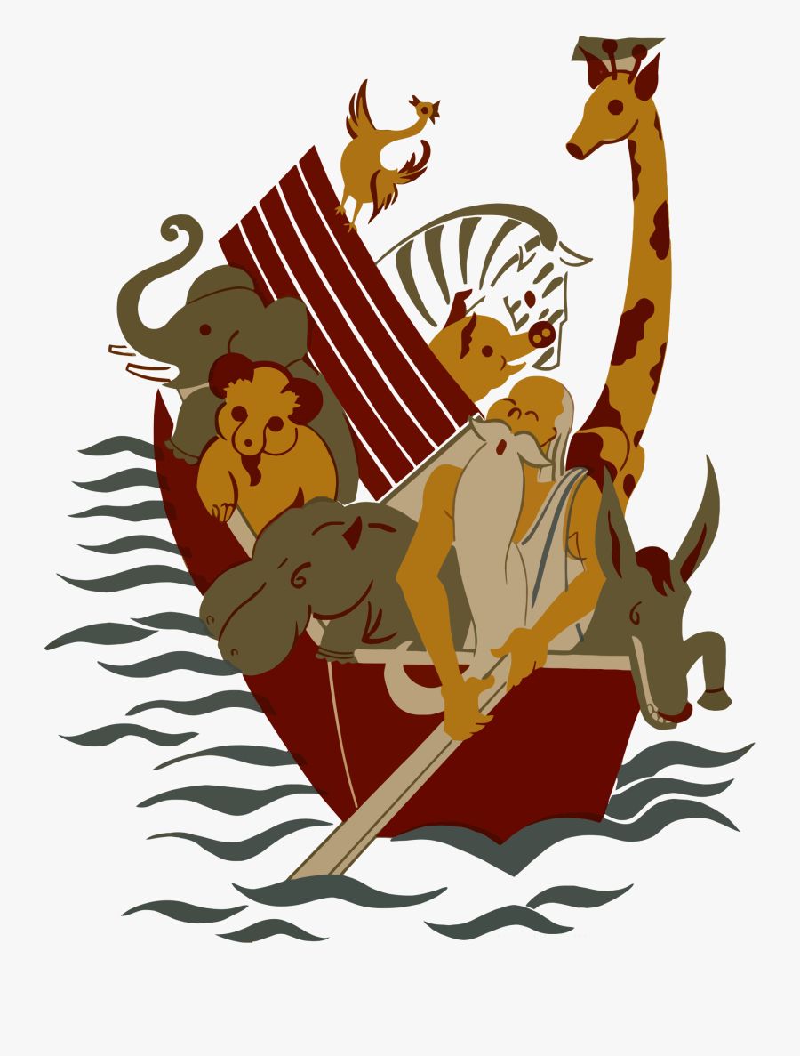 Noah's Ark, Transparent Clipart