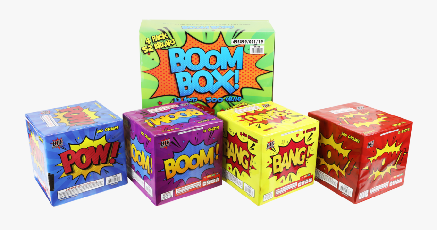 Boom Box 500 Gram Fireworks - Toy Block, Transparent Clipart