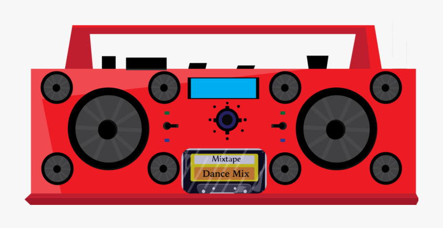 Props For Retro Dance, Transparent Clipart