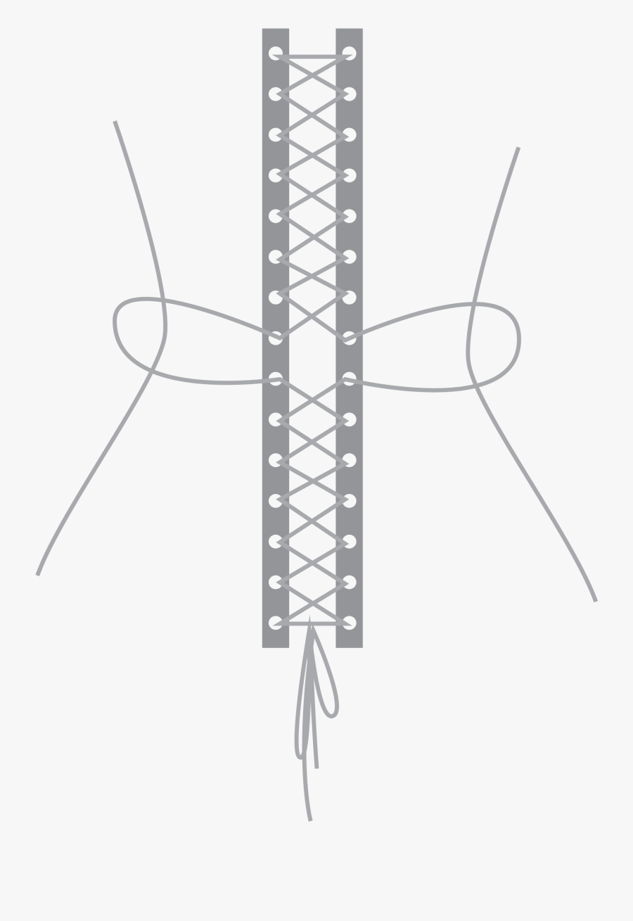 Transparent Corset Lacing Png, Transparent Clipart