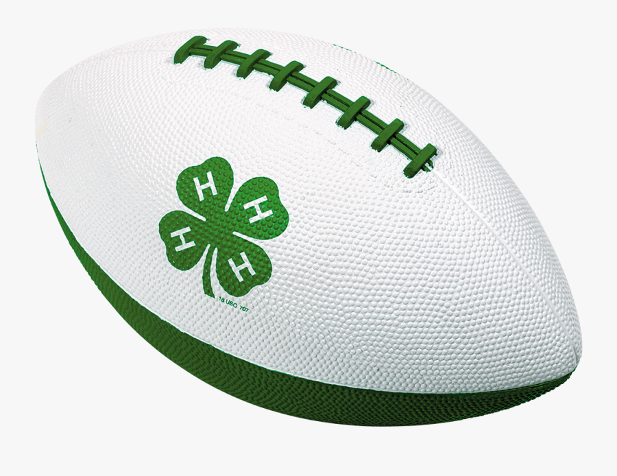 Mini Rugby - 4 H Clover, Transparent Clipart
