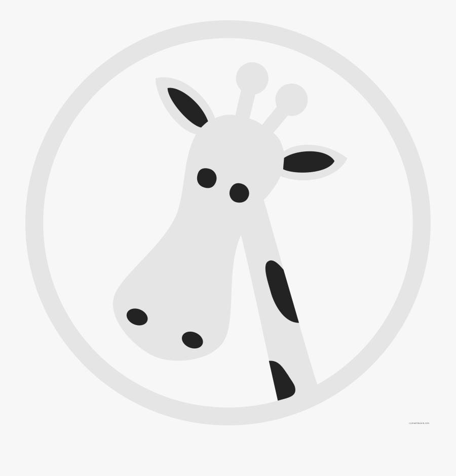 Transparent Giraffe Silhouette Png - Giraffe, Transparent Clipart